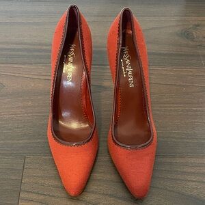 Yves Saint Laurent Women's Scarlet Heels